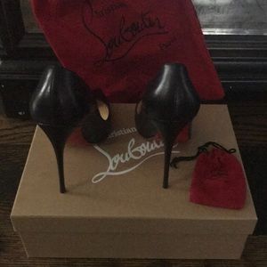 Christian louboutin 37.5 black So Kate